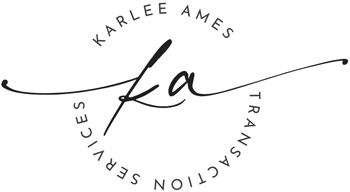 Karlee Ames Transaction Services logo